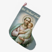 Persoonlijke kerststaart grote kerstsok (Voorkant (Hangend))