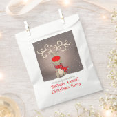 Persoonlijke kersttassen bedankzakje (Geknipt)