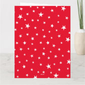 Persoonlijke kersttekens kaart (Achterkant)