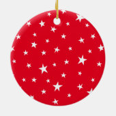 Persoonlijke kersttekens keramisch ornament (Achterkant)