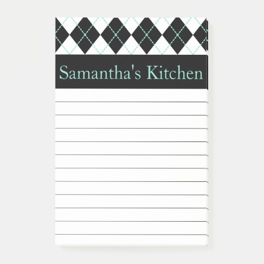 Persoonlijke keuken post-it cadeau post-it® notes (Voorkant)