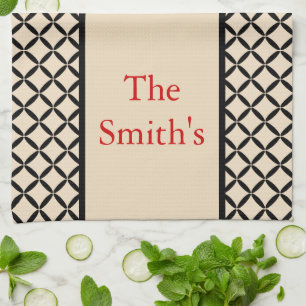 Persoonlijke keukenhanddoek