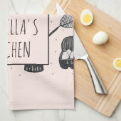 Persoonlijke keukenhanddoeken (Quarter Fold)