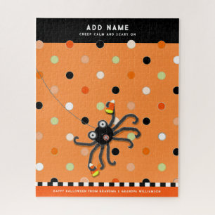 Persoonlijke kinder Halloween Legpuzzel
