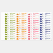 Persoonlijke Kinderen Gunningsstickers Labels (Vel)