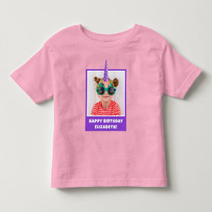 Persoonlijke kinderfoto Gefeliciteerd met je verja Kinder Shirts