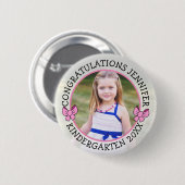 Persoonlijke Kindergarten Afstuderen Foto Button (Voorkant /achterkant)