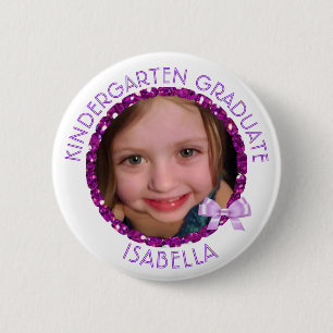Persoonlijke Kindergarten Afstuderen Foto Button