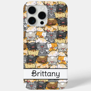 Persoonlijke Kitty Cats iPhone 15 Pro Max Hoesje