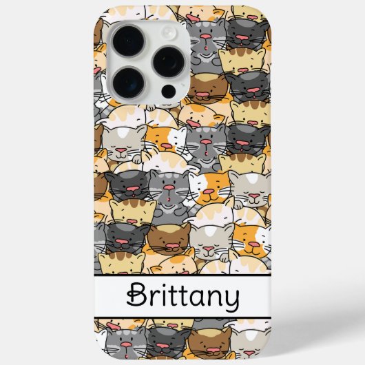 Persoonlijke Kitty Cats Case-Mate iPhone Case (Achterkant)
