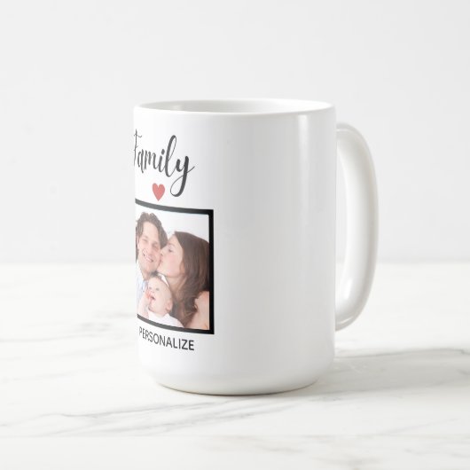 Persoonlijke klassieke Mok van de Familie (Voorkant rechts)