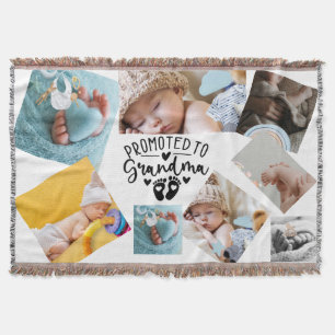 Persoonlijke kleindedeken met foto voor oma deken