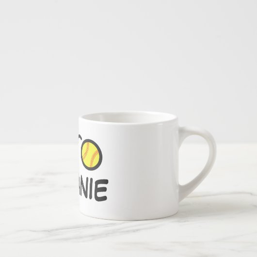 Persoonlijke kleine mok van het kind met schattige (Rechts)