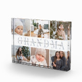 Persoonlijke kleinkinderen Foto collage Block (Rechts)