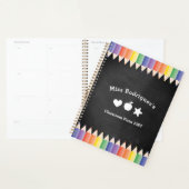 Persoonlijke Kleurrijke Leuke Onderwijsassistent K Planner (Display)