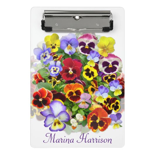 Persoonlijke kleurrijke regeling Mini Cli Mini Klembord (Voorkant)