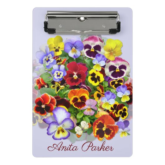 Persoonlijke kleurrijke regeling Mini Cli Mini Klembord (Voorkant)