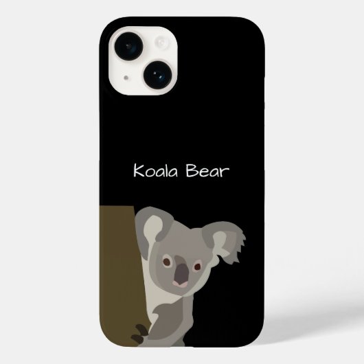 Persoonlijke Koala Beer Case-Mate iPhone Case (Achterkant)