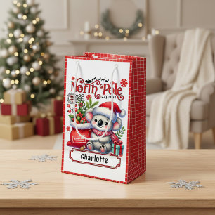 Persoonlijke Koala Kerst Naam Klein Cadeauzakje