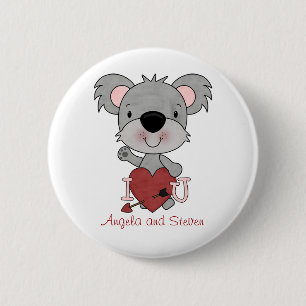Persoonlijke Koala Love Button