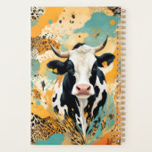 Persoonlijke koe dierprint planner (Achterkant)