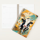 Persoonlijke koe dierprint planner (Display)