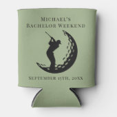 Persoonlijke Koelbox | Bachelor Golf Weekend Blikjeskoeler (Voorkant)