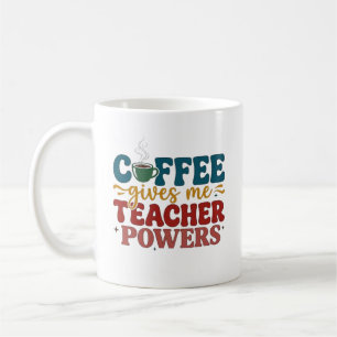 Persoonlijke Koffie Geeft Me Docent Krachten Cadea Koffiemok