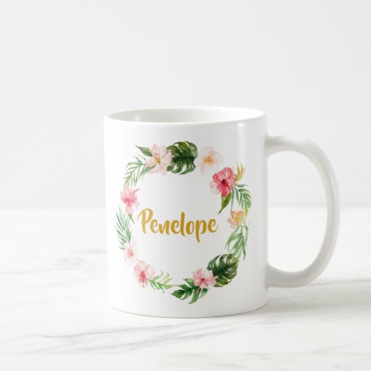 Persoonlijke koffie-Mok, naamcadeautje, naam Koffiemok (Rechts)