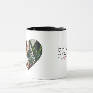Persoonlijke koffiekop voor leraren Bedankt Mok
