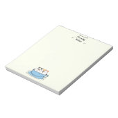 Persoonlijke koffiekratten notitieblok (Gedraaid)