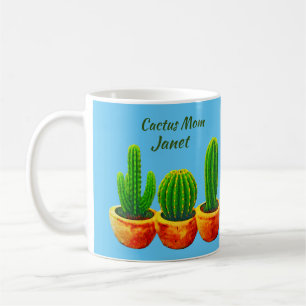 Persoonlijke koffiemok Cactus Moeder