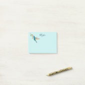 Persoonlijke Kolibrie Notities Post-it® Notes (Op bureau)