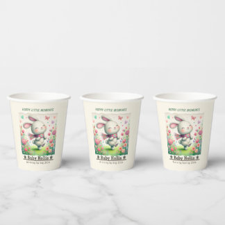 Persoonlijke Konijn Baby Shower Bekers