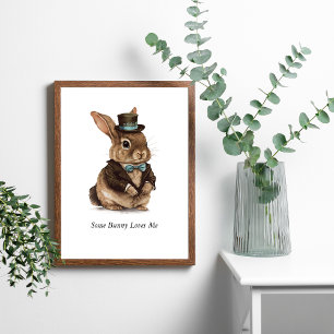 Persoonlijke Konijn Kinderkamer Muur Kunst Kids Ka Poster