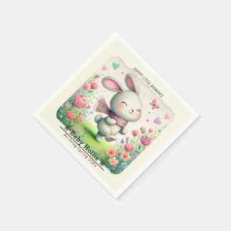 Persoonlijke Konijn Papieren Feestservetten Servet