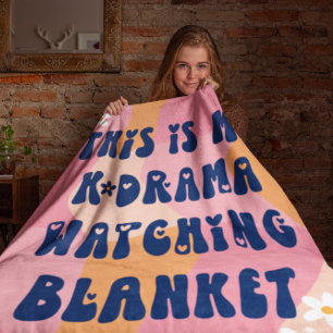 Persoonlijke Koreaanse dramaliefhebber KDrama-kijk Sherpa Deken