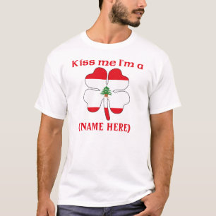 Persoonlijke kus Ik ben Libanees shirt