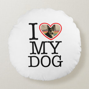 Persoonlijke Kussen 'Ik Hou Van Mijn Hond'
