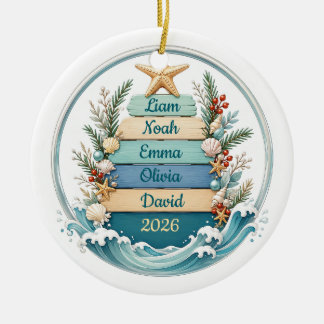 Persoonlijke Kust Kerst Ornament