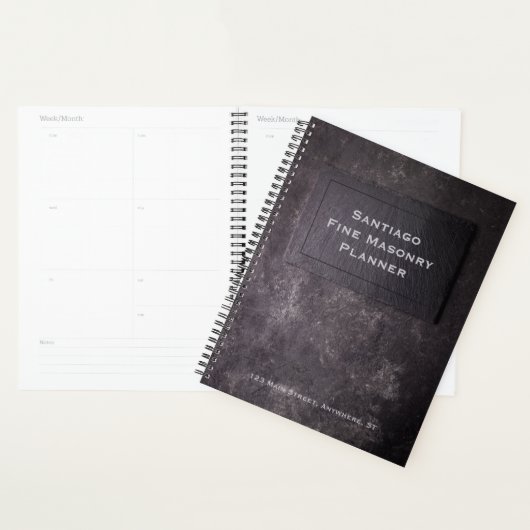 Persoonlijke laat en steen planner (Display)
