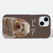 Persoonlijke Labradoodle-hond Case-Mate iPhone Case (Achterkant (horizontaal))