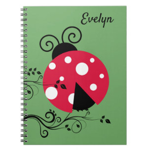Persoonlijke Lady Bug Notitieboek Ladybug