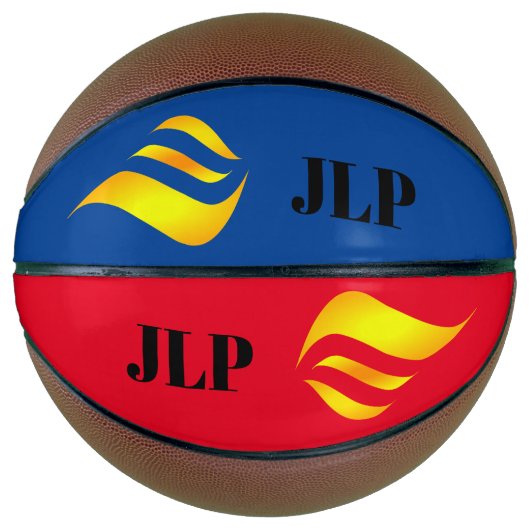 Persoonlijke lampjes basketbal (Voorkant)