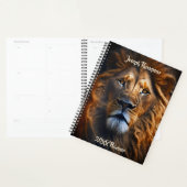 Persoonlijke Leeuw Van Juda Planner Met Aangepaste (Display)