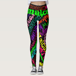 Persoonlijke Leggings Aangepaste Naam