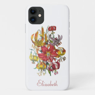 Persoonlijke lelies iPhone 11 hoesje