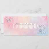 Persoonlijke Libra Tatoeage Verjaardag Cadeaubonka Kaart (Achterkant)