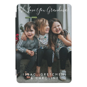 Persoonlijke liefde voor grootmoeder foto handgesc iPad pro cover