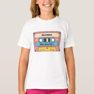 Persoonlijke Liefdes-jams Cassettebandje – Aangepa T-shirt